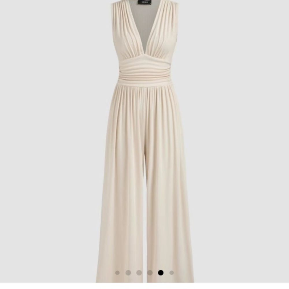 Cider Jumpsuit Romper Cream Large